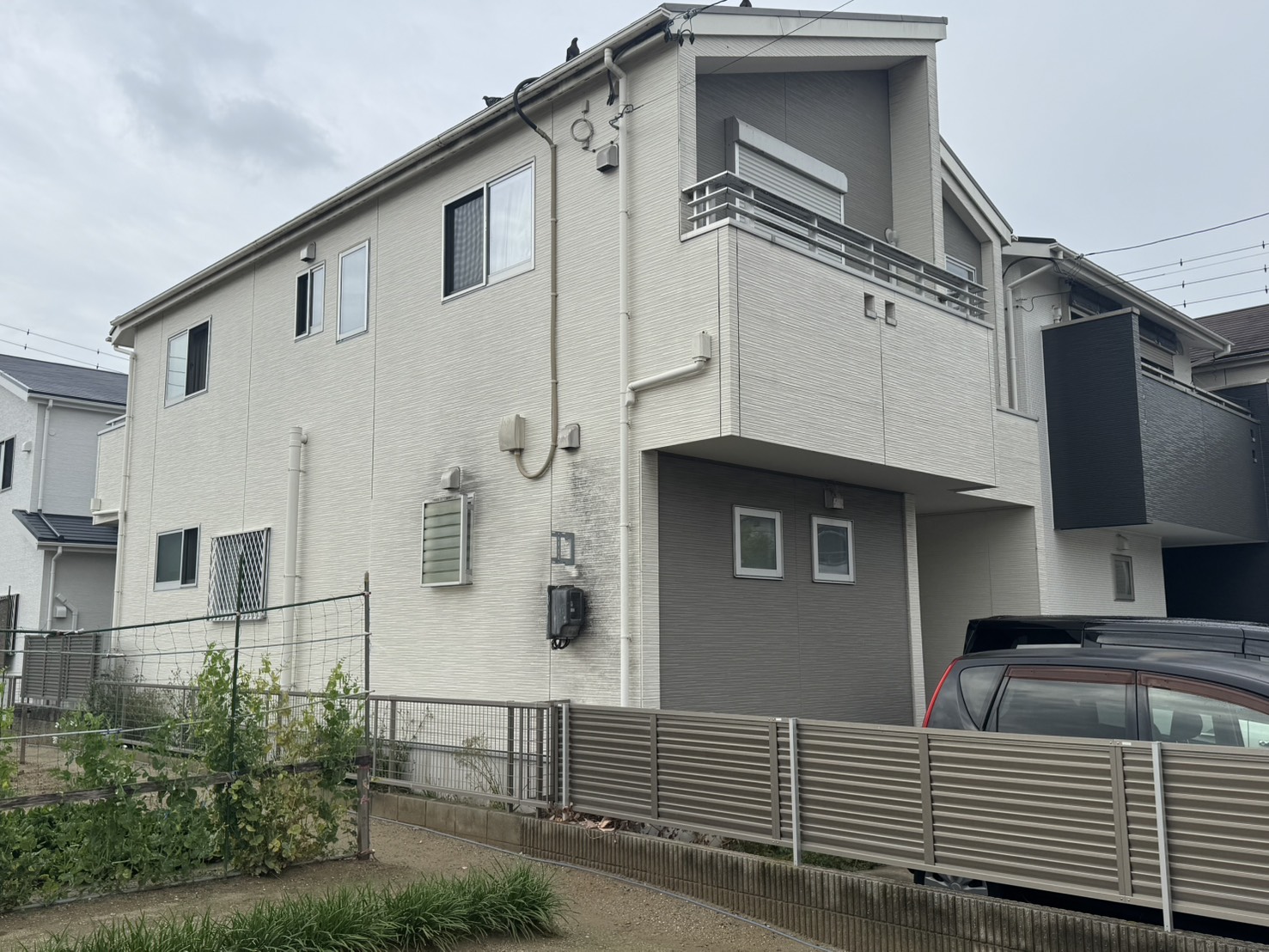 知多郡S様邸 施工前 側面